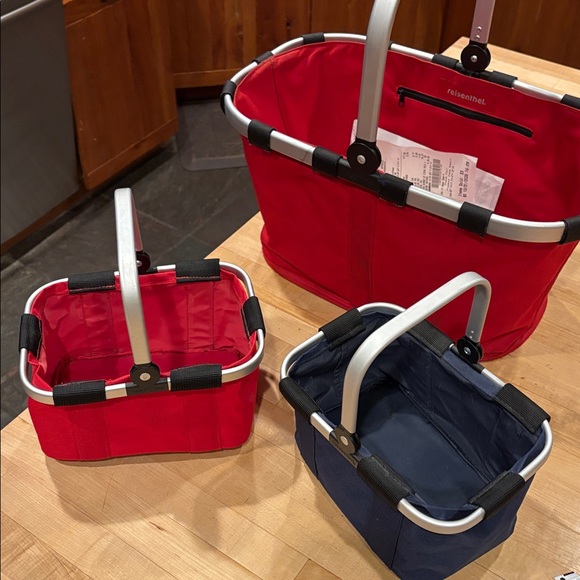 Reisenthel mini Collapsible Basket with foldable Handle - Picture 7 of 7